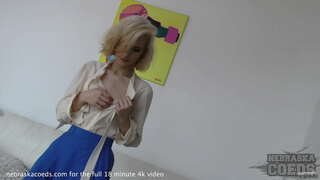 ���ော်တော်လေးဆံပင်ရွှေရောင်မိန်းကလေးပေးအစွန်းရောက်ပူအချွတ်ကျီစားထူးဆန်းရာဝတ္ထုပုလင်းသွင်းဖန်တီးမှုညမ်း