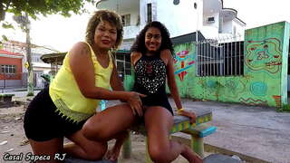 Novinha tira ເປັນ mascara ຂອງທ່ານ casal sapeca