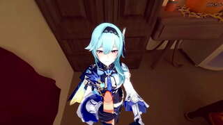 Practica hamdori dracului Eula sex stilul cainelui si umplerea ei cu sperma.